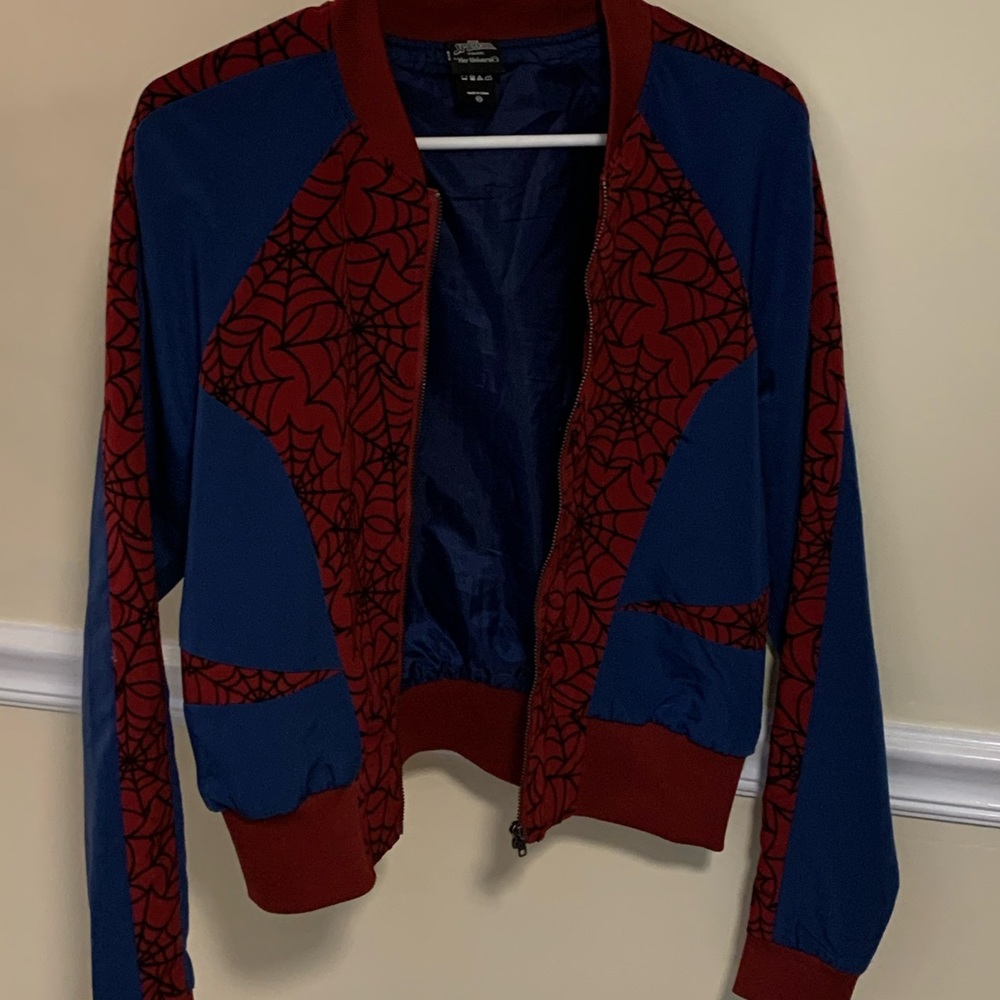 SPIDERMAN Marvel Her Universe Childrens Petite Jacket Spider Man